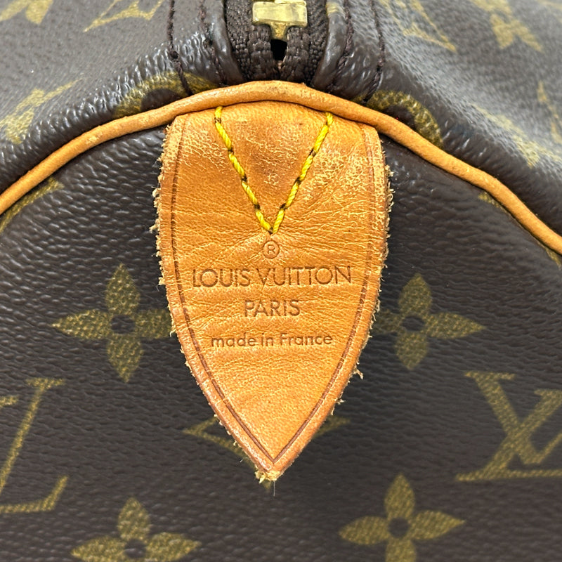 LOUIS VUITTON ルイ・ヴィトン キーポル45 ボストンバッグ モノグラム ブラウン M41428 レディース メンズ 【中古】