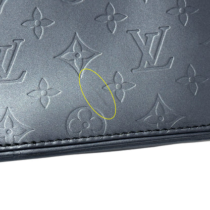 LOUIS VUITTON ルイ・ヴィトン ストックトン トートバッグ モノグラムマット ブルー M55115 レディース 【中古】