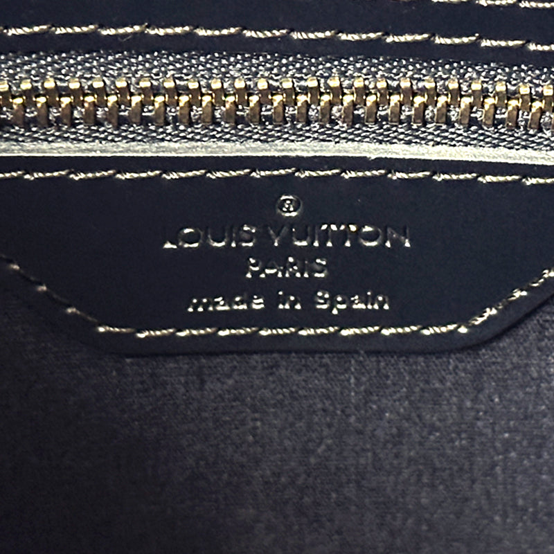 LOUIS VUITTON ルイ・ヴィトン ストックトン トートバッグ モノグラムマット ブルー M55115 レディース 【中古】