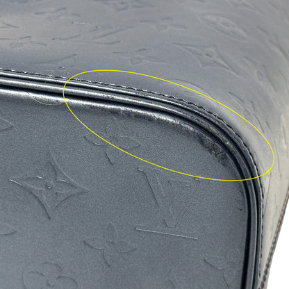 LOUIS VUITTON ルイ・ヴィトン ストックトン トートバッグ モノグラムマット ブルー M55115 レディース 【中古】