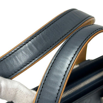 LOUIS VUITTON ルイ・ヴィトン ストックトン トートバッグ モノグラムマット ブルー M55115 レディース 【中古】