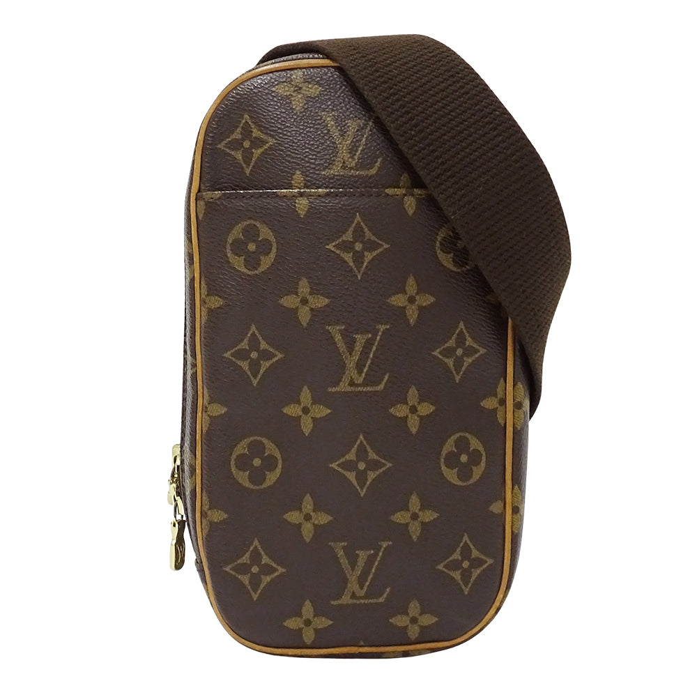 LOUIS VUITTON ルイ・ヴィトン ポシェット ガンジュ ボディ・ウエストバッグ モノグラム M51870 メンズ 【中古】