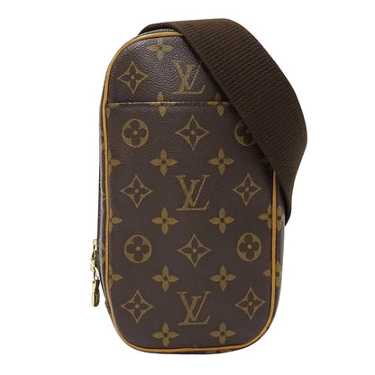 LOUIS VUITTON ルイ・ヴィトン ポシェット ガンジュ ボディ・ウエストバッグ モノグラム M51870 メンズ 【中古】