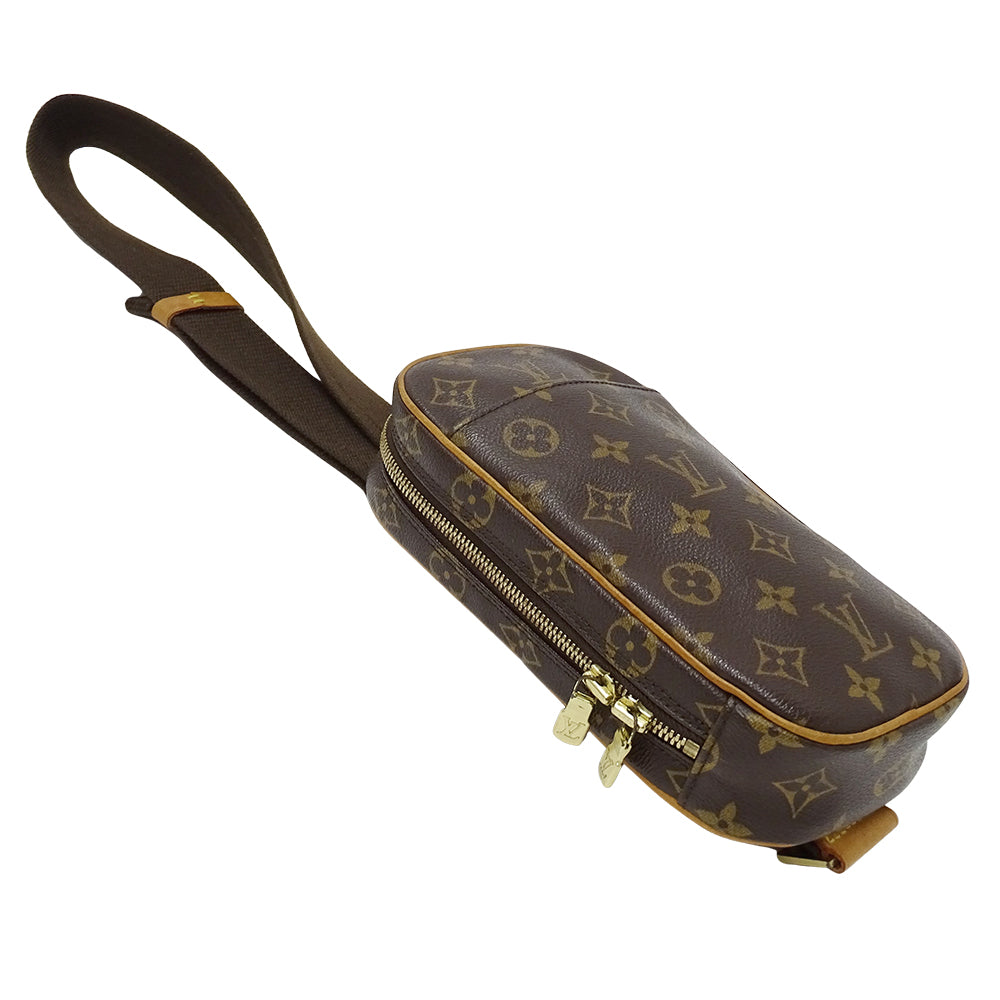 LOUIS VUITTON ルイ・ヴィトン ポシェット ガンジュ ボディ・ウエストバッグ モノグラム M51870 メンズ 【中古】