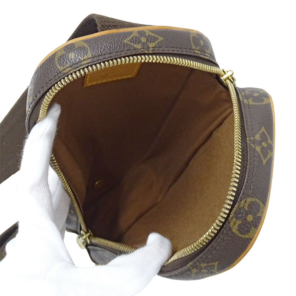 LOUIS VUITTON ルイ・ヴィトン ポシェット ガンジュ ボディ・ウエストバッグ モノグラム M51870 メンズ 【中古】