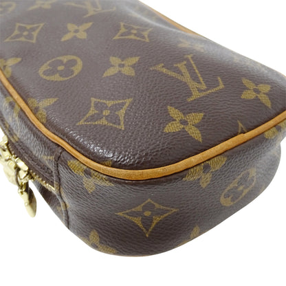 LOUIS VUITTON ルイ・ヴィトン ポシェット ガンジュ ボディ・ウエストバッグ モノグラム M51870 メンズ 【中古】