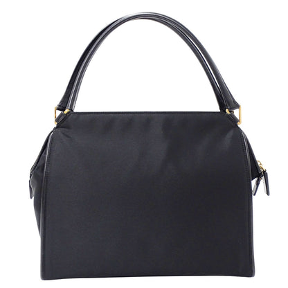 PRADA プラダ ハンドバッグ ブラック ナイロン レディース 【中古】