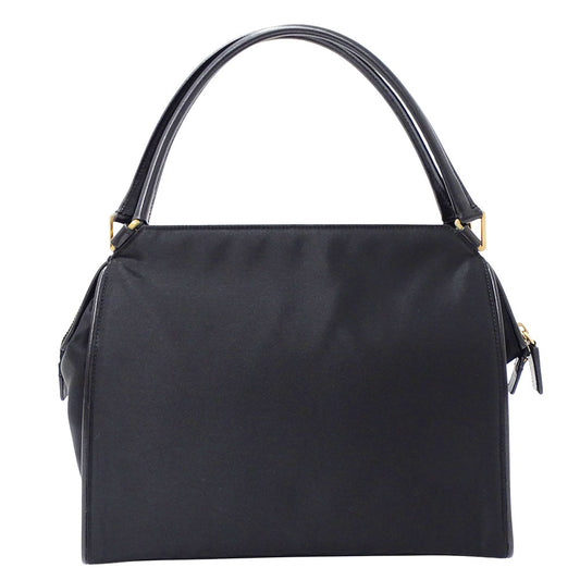 PRADA プラダ ハンドバッグ ブラック ナイロン レディース 【中古】
