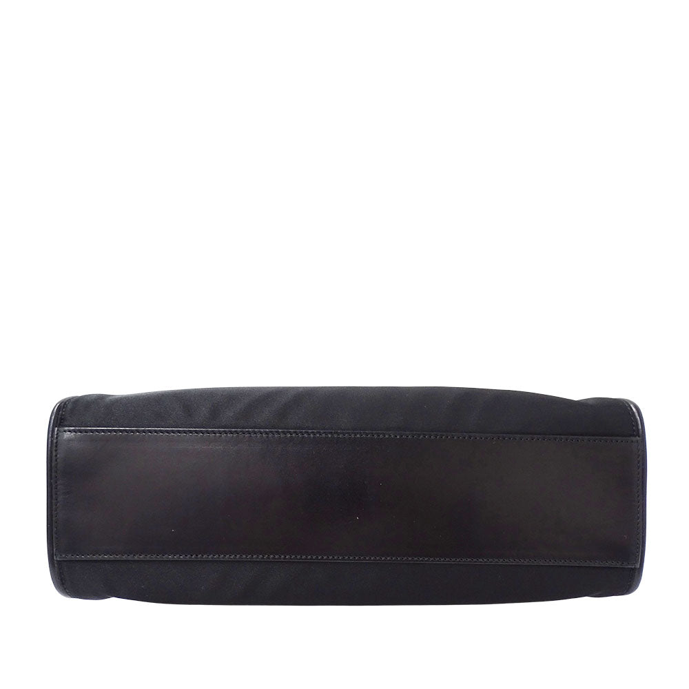 PRADA プラダ ハンドバッグ ブラック ナイロン レディース 【中古】