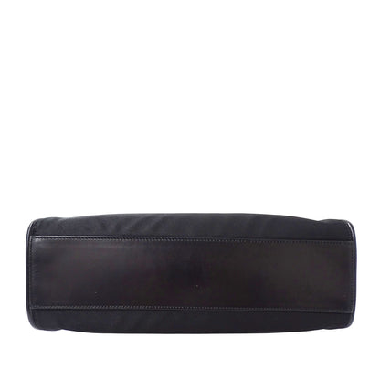 PRADA プラダ ハンドバッグ ブラック ナイロン レディース 【中古】