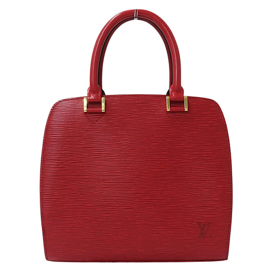 LOUIS VUITTON ルイ・ヴィトン ポンヌフ ハンドバッグ エピ カスティリアンレッド M52057 レディース 【中古】