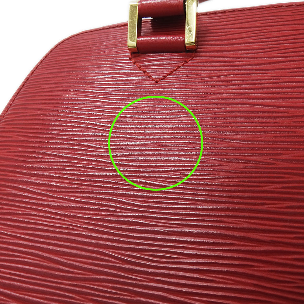 LOUIS VUITTON ルイ・ヴィトン ポンヌフ ハンドバッグ エピ カスティリアンレッド M52057 レディース 【中古】