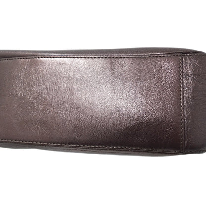 PRADA プラダ ショルダーバッグ メタリックパープル B8359 レザー レディース 【中古】