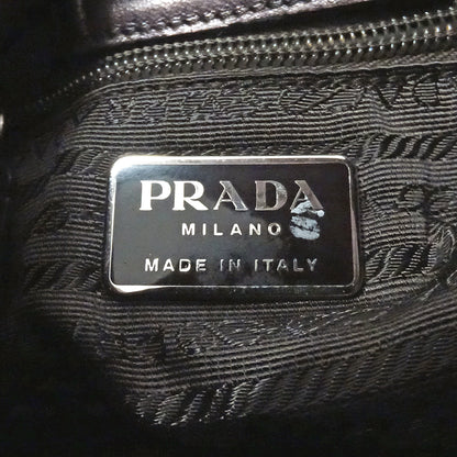 PRADA プラダ ショルダーバッグ メタリックパープル B8359 レザー レディース 【中古】