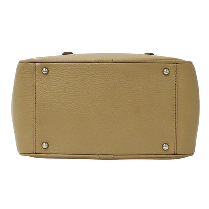 BURBERRY バーバリー ハンドバッグ ベージュ レザー レディース 【中古】