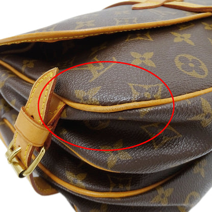 LOUIS VUITTON ルイ・ヴィトン ソミュール 30 ショルダーバッグ モノグラム M42256 レディース 【中古】