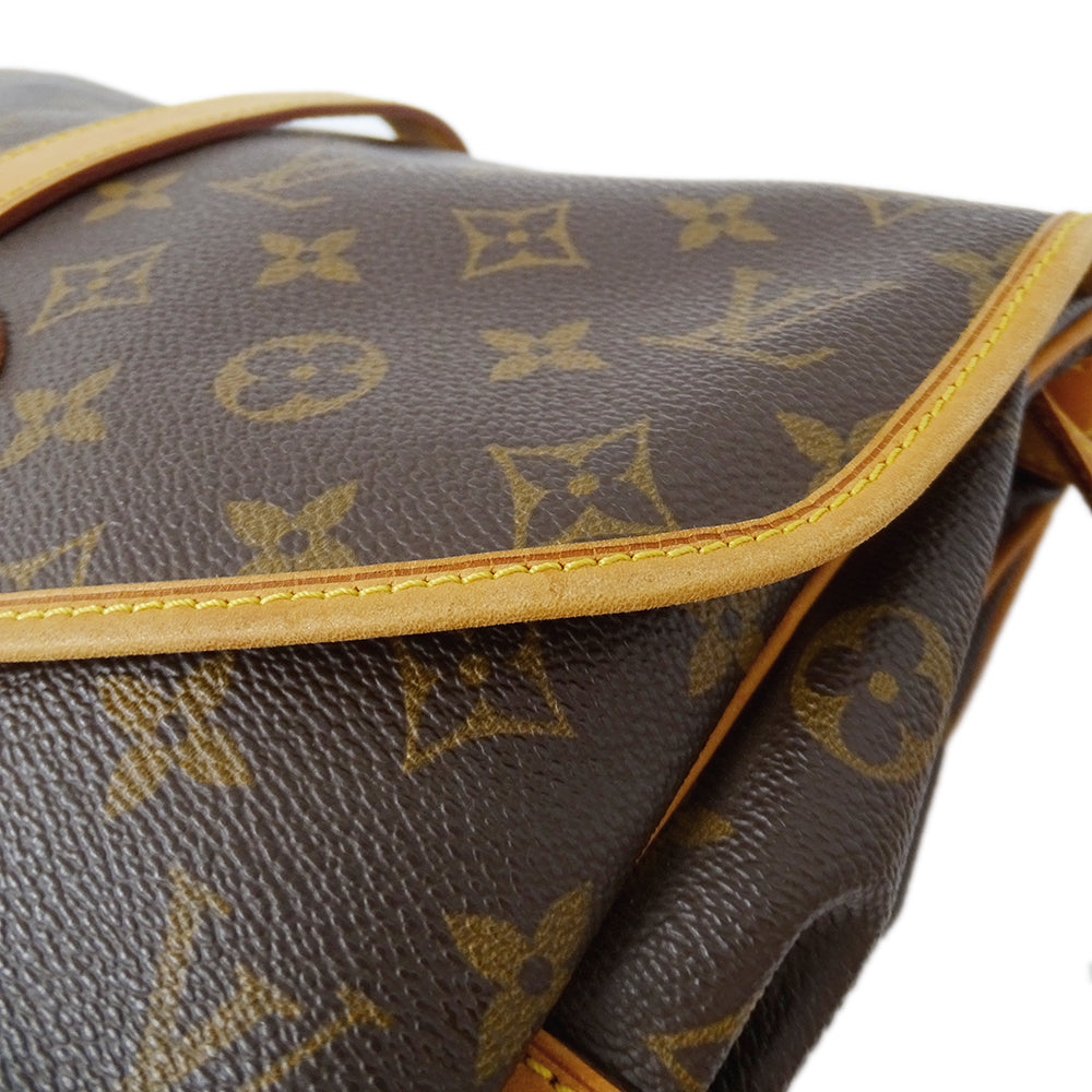 LOUIS VUITTON ルイ・ヴィトン ソミュール 30 ショルダーバッグ モノグラム M42256 レディース 【中古】