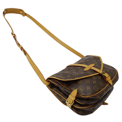 LOUIS VUITTON ルイ・ヴィトン ソミュール 30 ショルダーバッグ モノグラム M42256 レディース 【中古】
