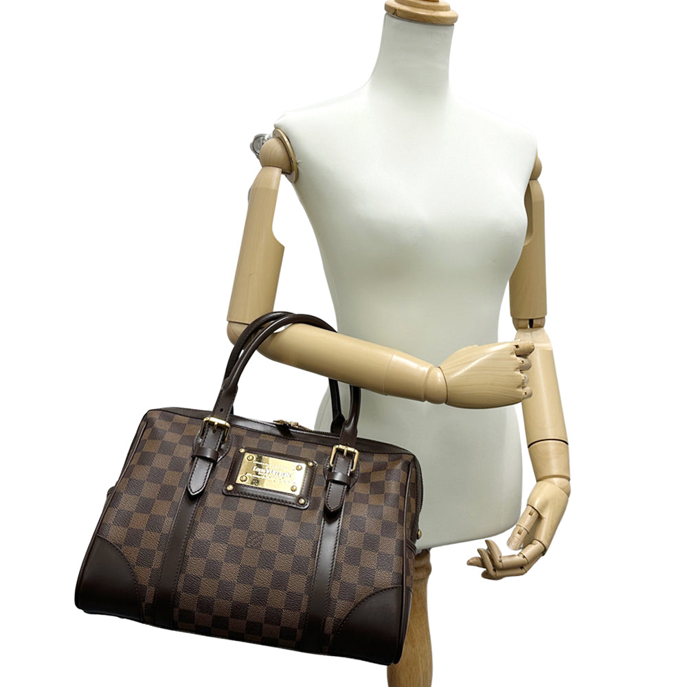 LOUIS VUITTON ルイ・ヴィトン バークレー ハンドバッグ エベヌ ブラウン N52000 レディース 【中古】