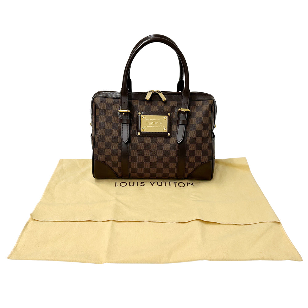 LOUIS VUITTON ルイ・ヴィトン バークレー ハンドバッグ エベヌ ブラウン N52000 レディース 【中古】