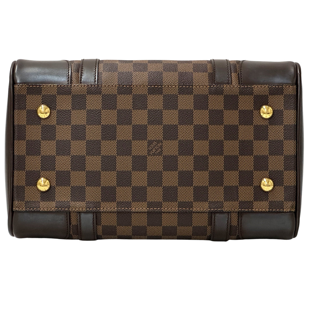 LOUIS VUITTON ルイ・ヴィトン バークレー ハンドバッグ エベヌ ブラウン N52000 レディース 【中古】