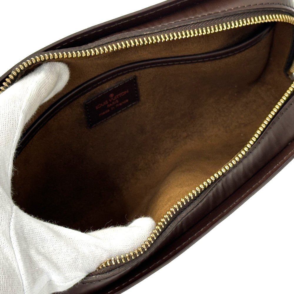 LOUIS VUITTON ルイ・ヴィトン サンルイ クラッチ・セカンドバッグ ダミエ エベヌ ブラウン N51993 メンズ 【中古】