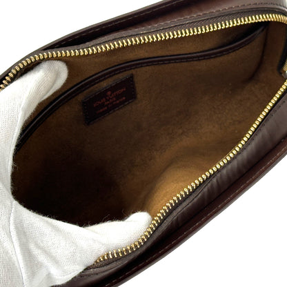 LOUIS VUITTON ルイ・ヴィトン サンルイ クラッチ・セカンドバッグ ダミエ エベヌ ブラウン N51993 メンズ 【中古】