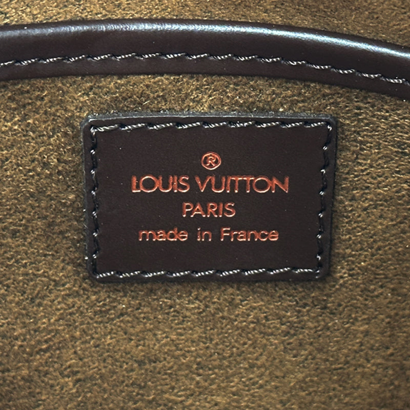 LOUIS VUITTON ルイ・ヴィトン サンルイ クラッチ・セカンドバッグ ダミエ エベヌ ブラウン N51993 メンズ 【中古】