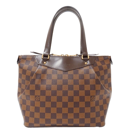 LOUIS VUITTON ルイ・ヴィトン ウェストミンスターPM トートバッグ ダミエ ブラウン N41102 ダミエキャンバス レディース 【中古】