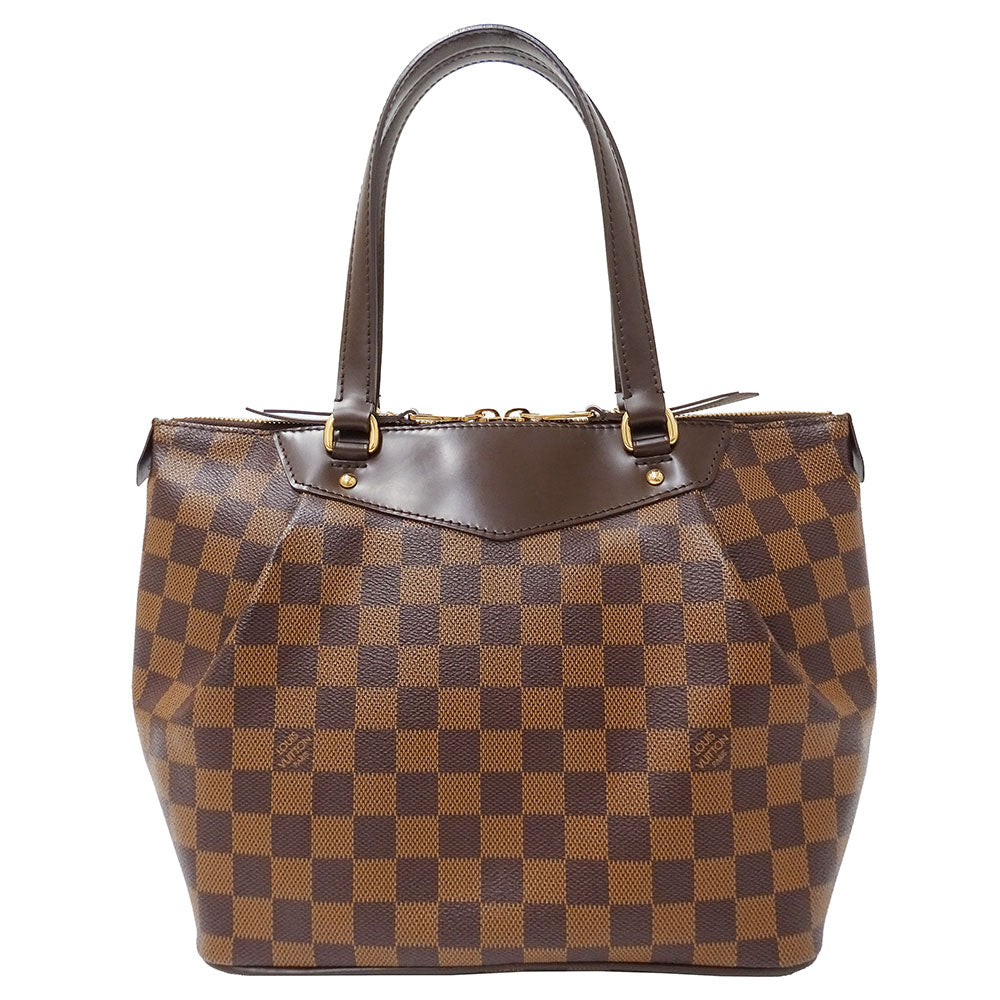 LOUIS VUITTON ルイ・ヴィトン ウェストミンスターPM トートバッグ ダミエ ブラウン N41102 ダミエキャンバス レディース 【中古】