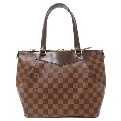 LOUIS VUITTON ルイ・ヴィトン ウェストミンスターPM トートバッグ ダミエ ブラウン N41102 ダミエキャンバス レディース 【中古】