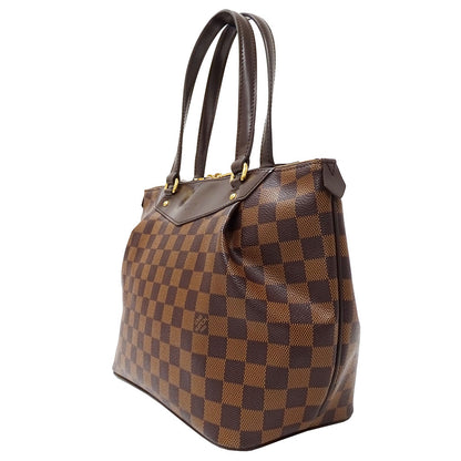 LOUIS VUITTON ルイ・ヴィトン ウェストミンスターPM トートバッグ ダミエ ブラウン N41102 ダミエキャンバス レディース 【中古】