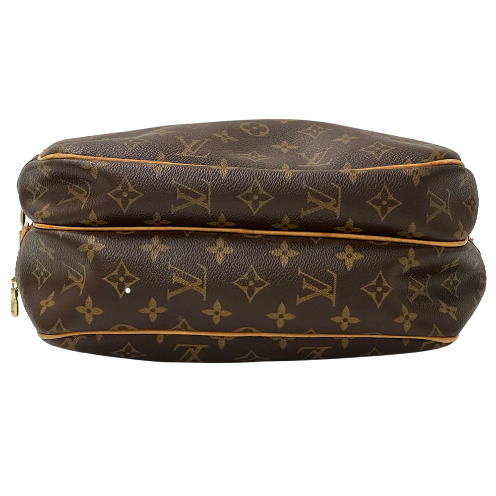 LOUIS VUITTON ルイ・ヴィトン リポーター PM ショルダーバッグ モノグラム ブラウン M45254 レディース メンズ 【中古】