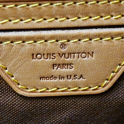 LOUIS VUITTON ルイ・ヴィトン モンスリGM リュック モノグラム ブラウン M51135 モノグラムキャンバス レディース メンズ 【中古】