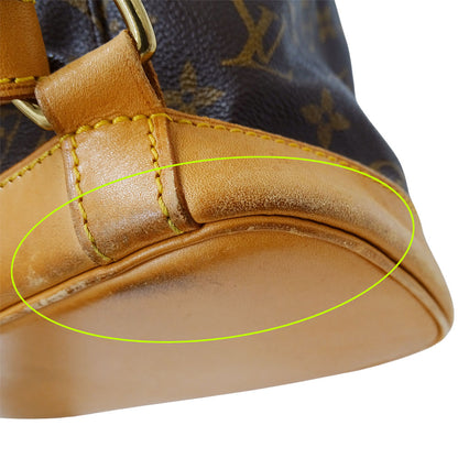 LOUIS VUITTON ルイ・ヴィトン モンスリGM リュック モノグラム ブラウン M51135 モノグラムキャンバス レディース メンズ 【中古】