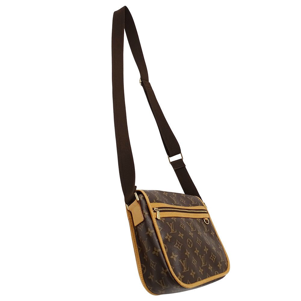 LOUIS VUITTON ルイ・ヴィトン メッセンジャー・ボスフォールPM ショルダーバッグ モノグラム ブラウン M40106 モノグラムキャンバス レディース 【中古】