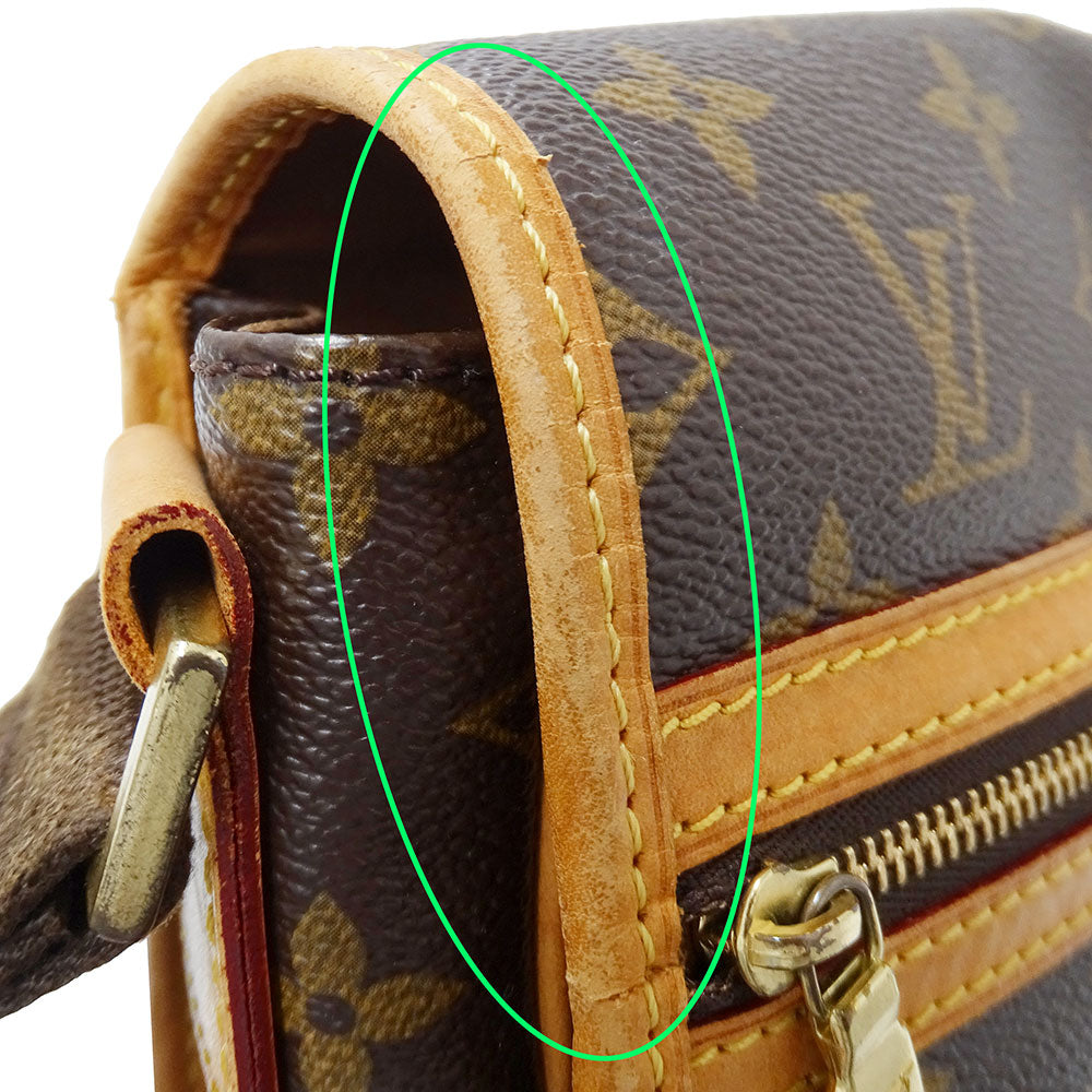 LOUIS VUITTON ルイ・ヴィトン メッセンジャー・ボスフォールPM ショルダーバッグ モノグラム ブラウン M40106 モノグラムキャンバス レディース 【中古】