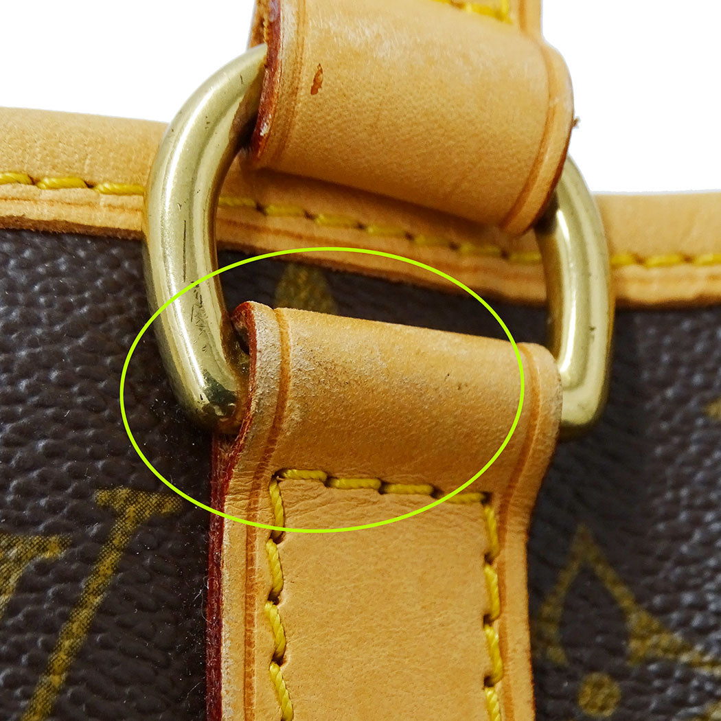 LOUIS VUITTON ルイ・ヴィトン バティニョール トートバッグ モノグラム ブラウン M51156 モノグラムキャンバス レディース 【中古】