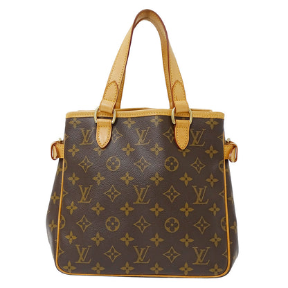 LOUIS VUITTON ルイ・ヴィトン バティニョール トートバッグ モノグラム ブラウン M51156 モノグラムキャンバス レディース 【中古】