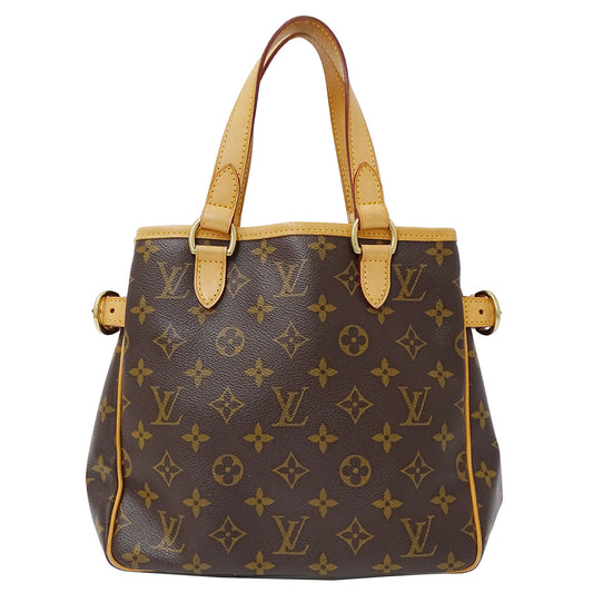 LOUIS VUITTON ルイ・ヴィトン バティニョール トートバッグ モノグラム ブラウン M51156 モノグラムキャンバス レディース 【中古】