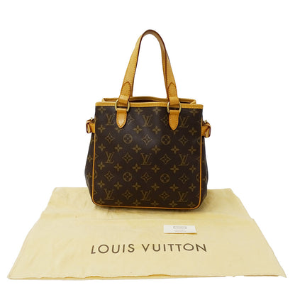 LOUIS VUITTON ルイ・ヴィトン バティニョール トートバッグ モノグラム ブラウン M51156 モノグラムキャンバス レディース 【中古】