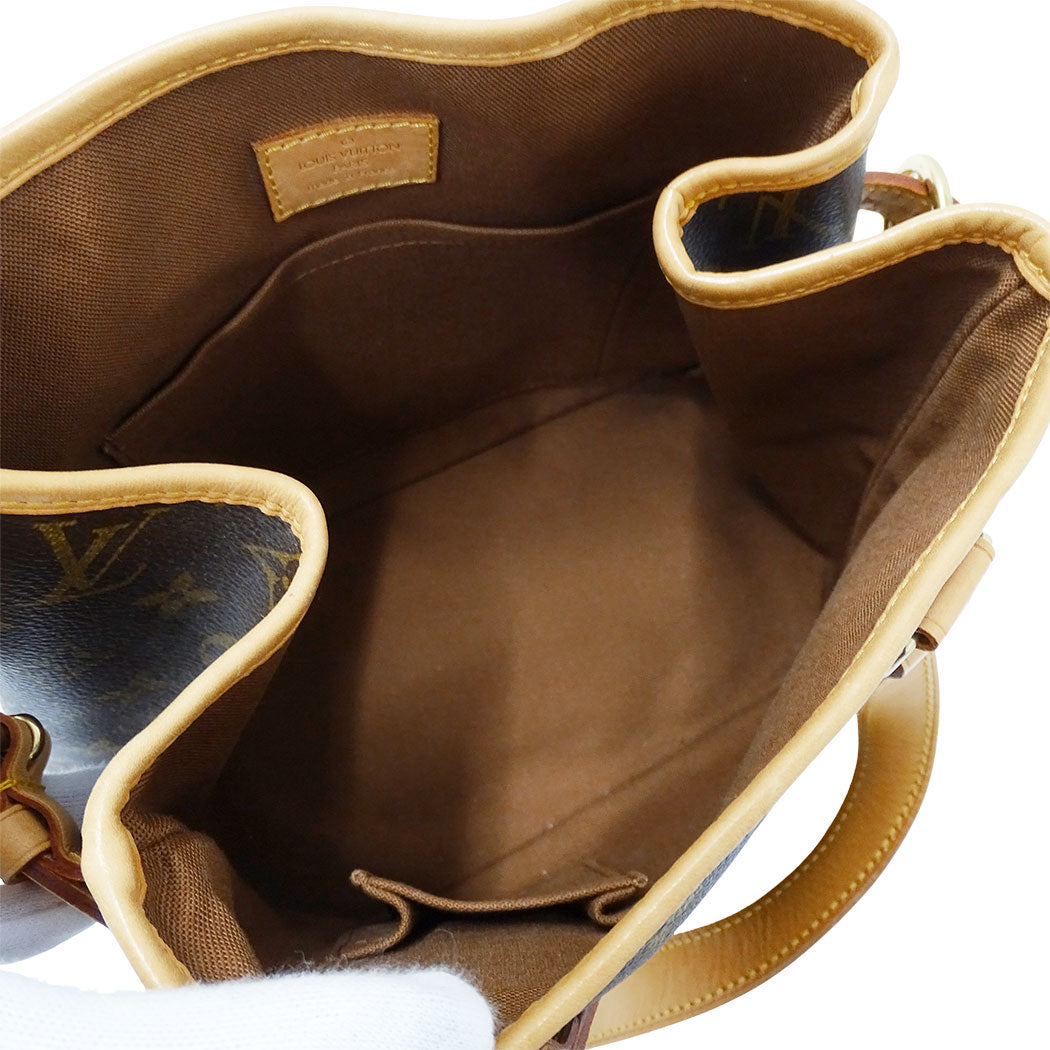 LOUIS VUITTON ルイ・ヴィトン バティニョール トートバッグ モノグラム ブラウン M51156 モノグラムキャンバス レディース 【中古】