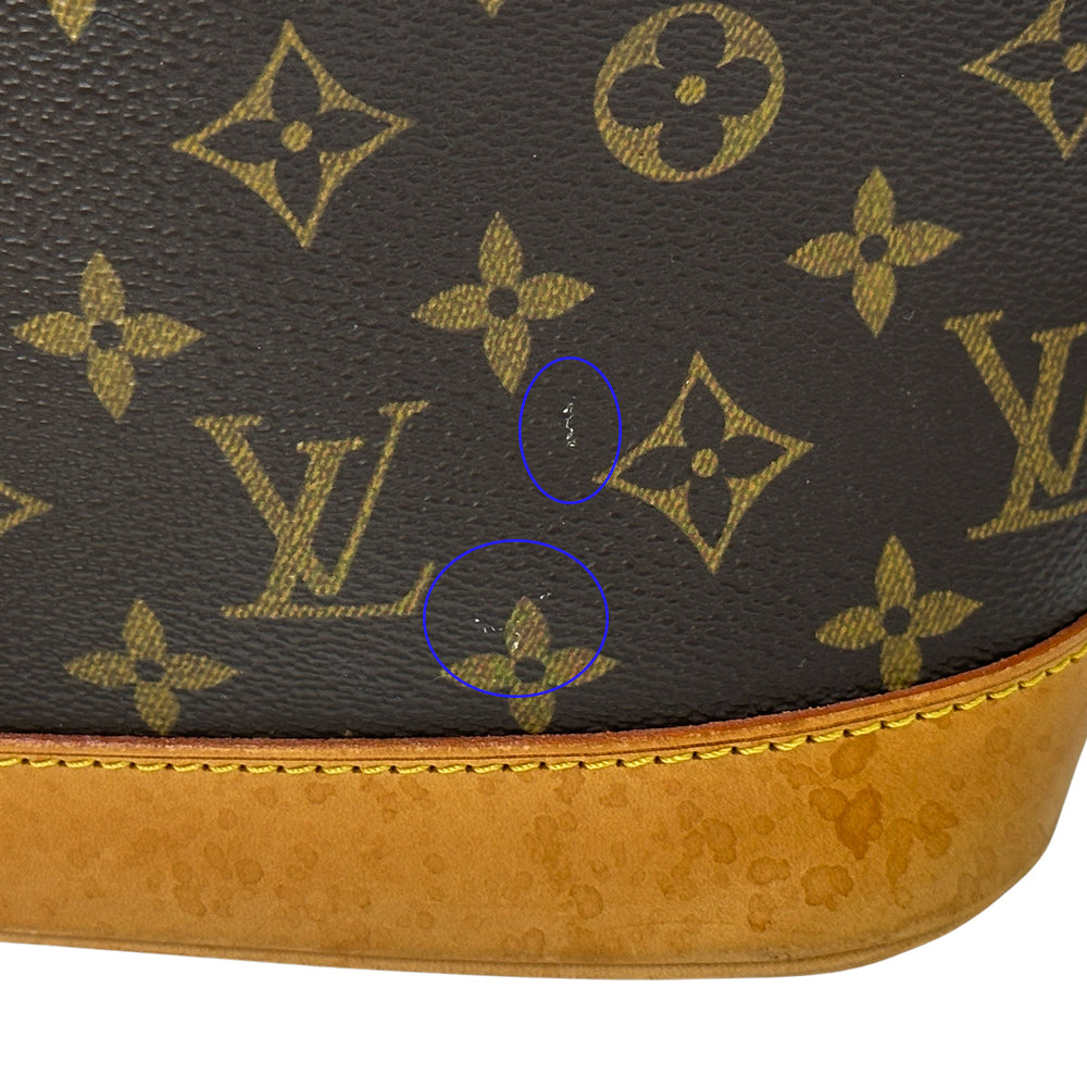 LOUIS VUITTON ルイ・ヴィトン アルマ ハンドバッグ モノグラム ブラウン M51130 レディース 【中古】