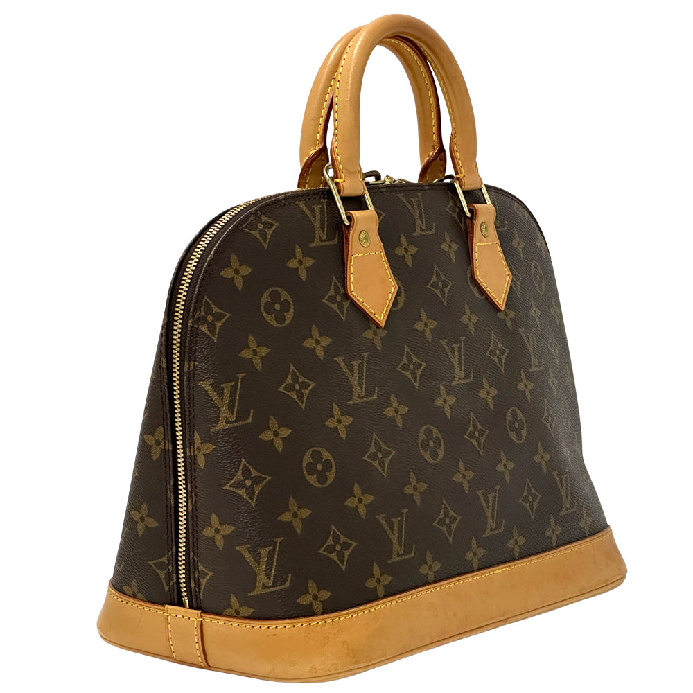 LOUIS VUITTON ルイ・ヴィトン アルマ ハンドバッグ モノグラム ブラウン M51130 レディース 【中古】
