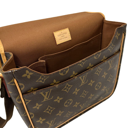 LOUIS VUITTON ルイ・ヴィトン メッセンジャー・ボスフォールPM ショルダーバッグ モノグラム ブラウン M40106 レディース 【中古】