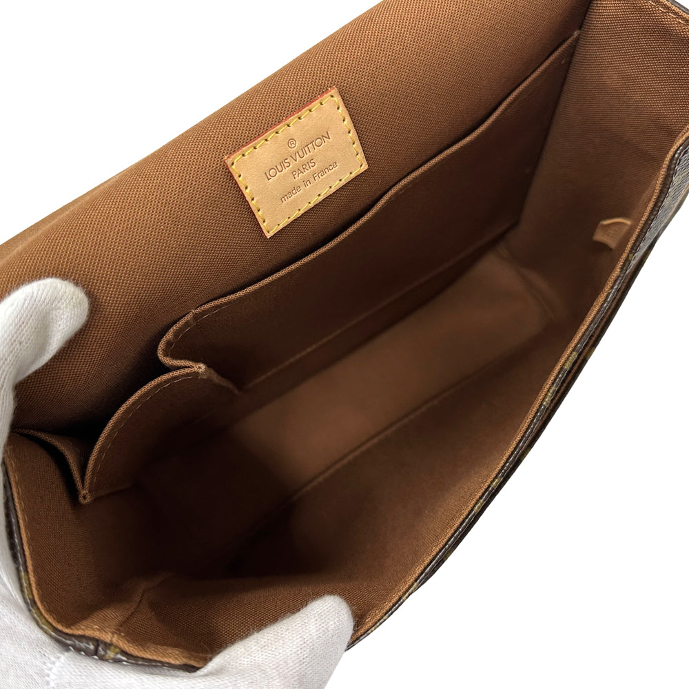 LOUIS VUITTON ルイ・ヴィトン メッセンジャー・ボスフォールPM ショルダーバッグ モノグラム ブラウン M40106 レディース 【中古】