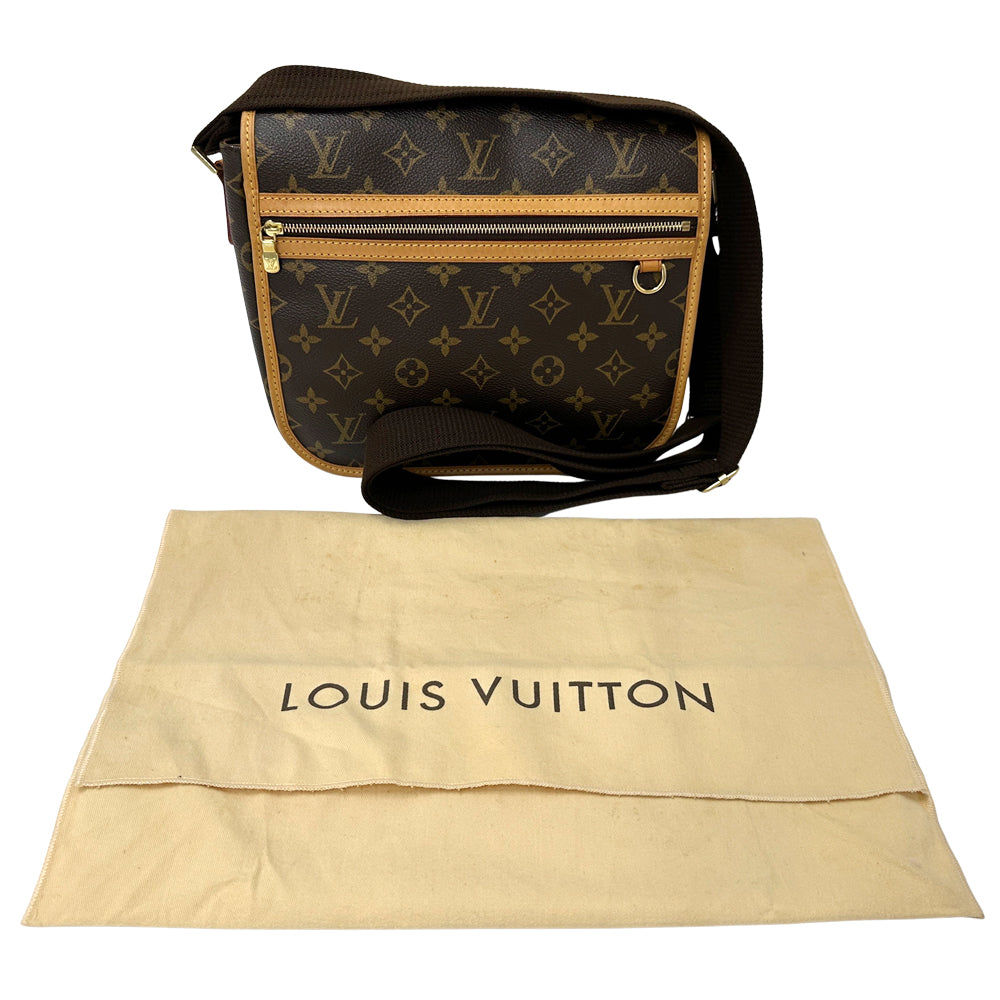 LOUIS VUITTON ルイ・ヴィトン メッセンジャー・ボスフォールPM ショルダーバッグ モノグラム ブラウン M40106 レディース 【中古】
