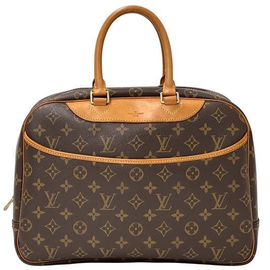 LOUIS VUITTON ルイ・ヴィトン ドーヴィル ハンドバッグ モノグラム ブラウン M47270 レディース メンズ 【中古】