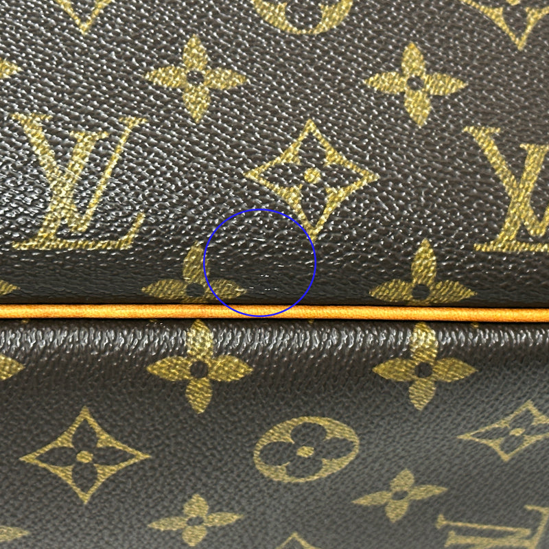 LOUIS VUITTON ルイ・ヴィトン ドーヴィル ハンドバッグ モノグラム ブラウン M47270 レディース メンズ 【中古】