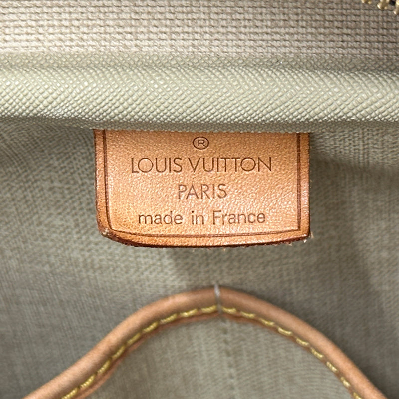 LOUIS VUITTON ルイ・ヴィトン ドーヴィル ハンドバッグ モノグラム ブラウン M47270 レディース メンズ 【中古】
